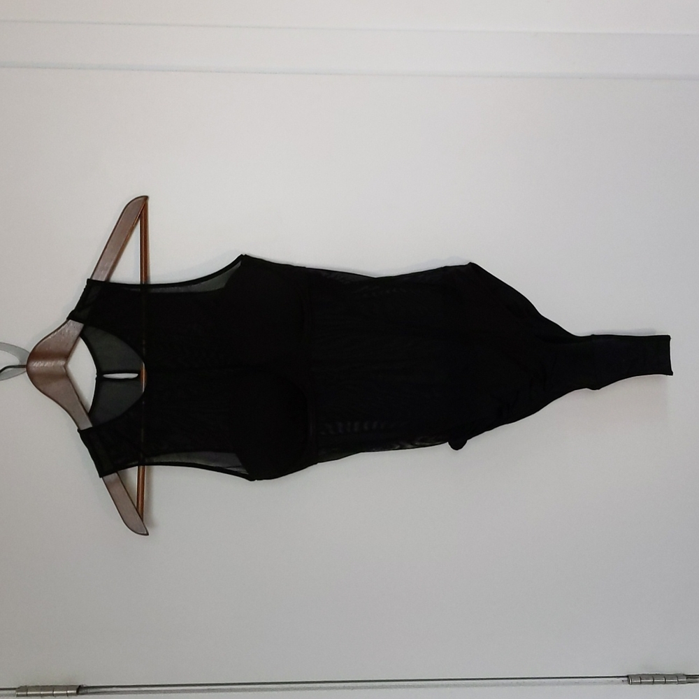H and M mesh body suit